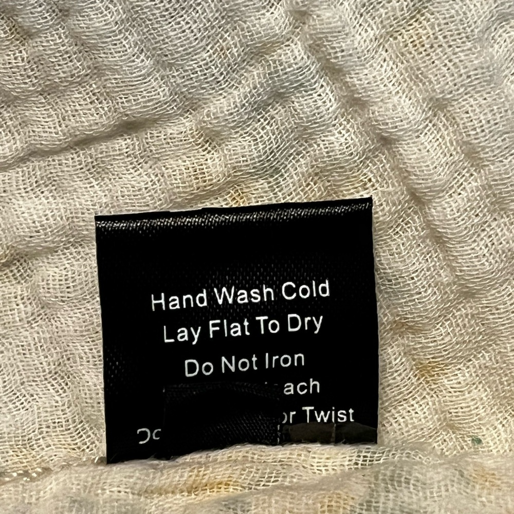 POL/Women’s NWOT light denim Navy and White Striped Floral Patched Jacket sizeM - Picture 10 of 10